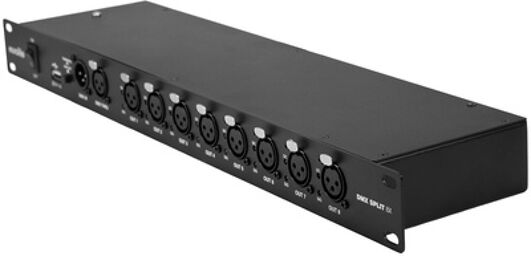 DMX Split 8X Splitter 3pol noir