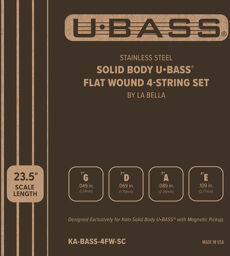 U-Bass 4-string Set Flatwound