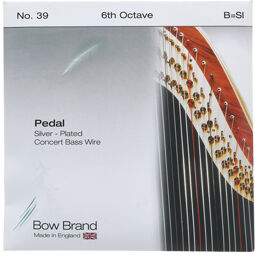 Pedal BW Silver 6th B No.39