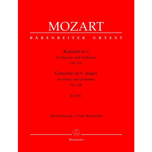Mozart W. A. - Konzert In C NR 24 KV 494 - Reduction Pour Piano