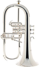Bb- Flugelhorn silver plated