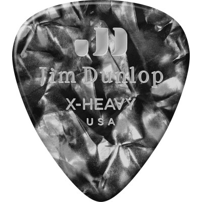 Celluloid, par 12, Perloid Black, Extra Heavy