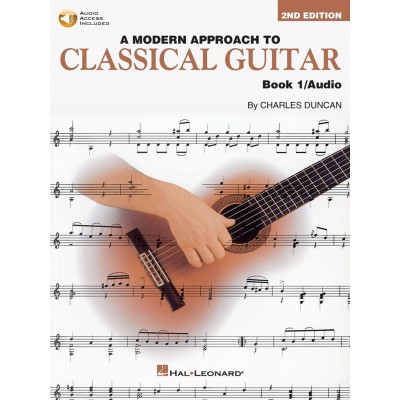 A MODERN APPROACH TO CLASSICAL GUITAR BOOK 1 WITH AUDIO EN LIGNE + MP3 - GUITAR