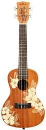 KA-HIBISCUS-C Mahogany Uke Naturel satiné