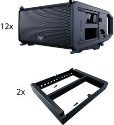 LA108 Line Array Bundle Noir