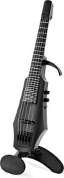 NXT5a-VN-BK-F Violin Fretted Noir satiné