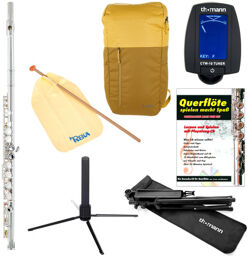 FL-1000 CE Flute Starter Set Clay