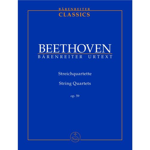 Beethoven L.van - Quatuors A Cordes Op.59 - Conducteur Poche