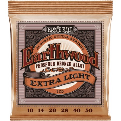 2150 Earthwood Phosphor Bronze Extra Light 10-50