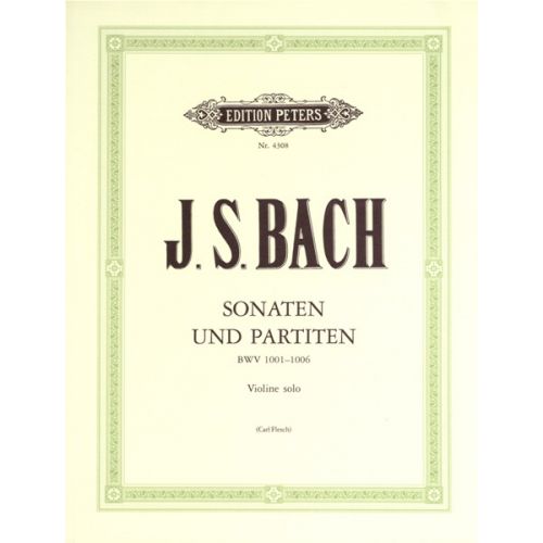 Bach Johann Sebastian - The 6 Solo Sonatas And Partitas BWV 1001-1006 - Violin