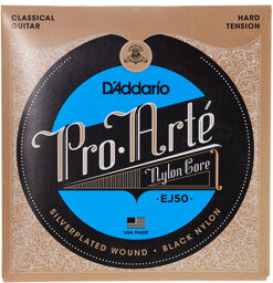 EJ50 Black Nylon Strings Set