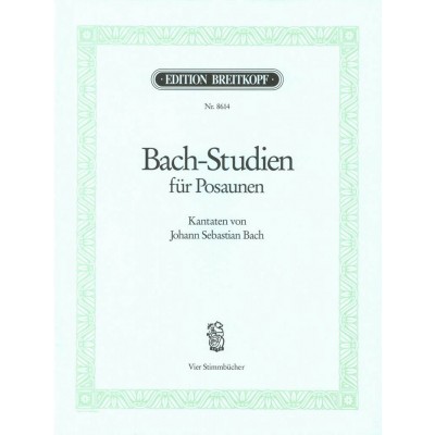 BACH-studien Fur Posaune - Trombone