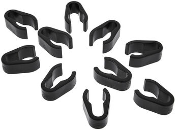 Cable Holder 20mm 10x noir