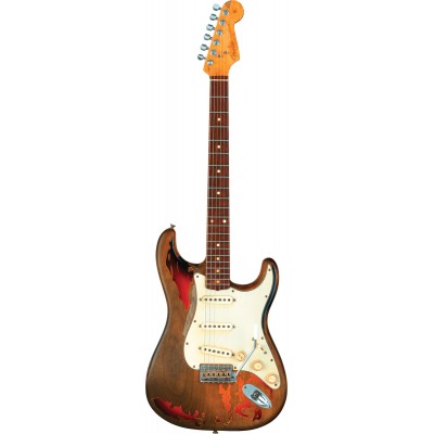 Stratocaster Rory Gallagher Super Heavy Relic 3-Color Sunburst Signature Artist 2025