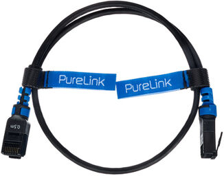 FI-PC100-005 Cat.6a Cable 0.5m noir