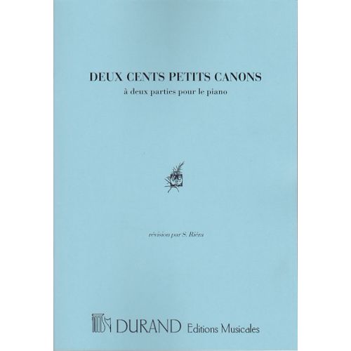 Kunz - 200 Petits Canons - Piano