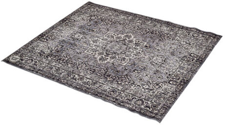 Club Drum Rug Grey Grey