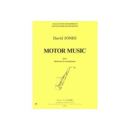 Jones - Motor Music - Quintette De Saxophones