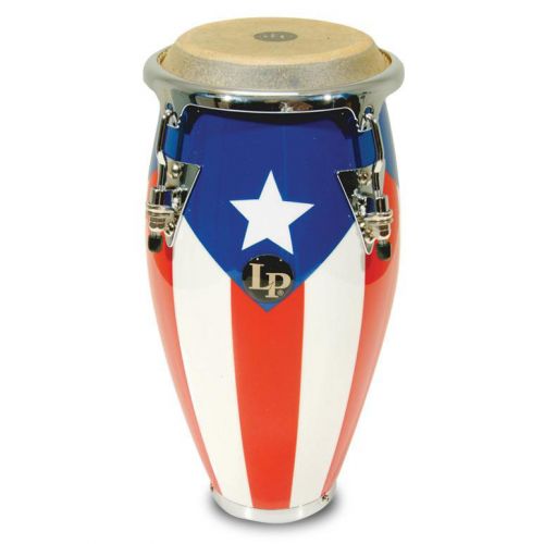 LPM198-PR Congas Mini Accordable Puerto Rican Flag