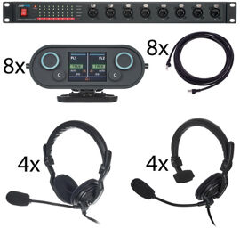 Q110 4x Single/4x Dual Bundle noir