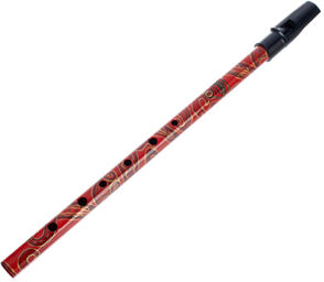 Boho Whistle Paisley Red Paisley Red