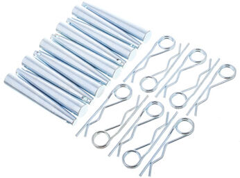 10x 5004 Pin with Clip F31-44