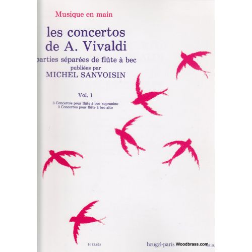 Vivaldi A. / Sanvoisin M. - Concertos Vol.1 - Flute A Bec Seule