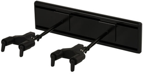 HCGSP-402SB 2-Guitar Wall Rack