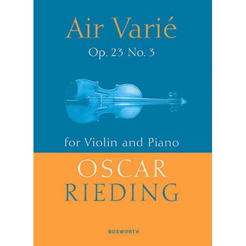 Rieding O. - Air Varie Op.23 N°3 - Violon, Piano