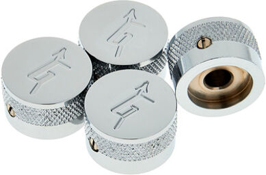 Potiknob Set Chrome