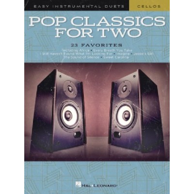 Pop Classics For Two - Easy Duets - Cello - 2 Violoncelles