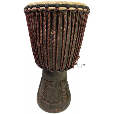 Djembe Custom Grand 33-35 X 60-62CM + Housse (offerte)