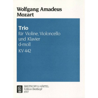Moz Gang - Klavier-Trio D-Moll Kv 442 - Violin, Cello, Piano