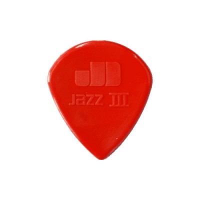 Mediator Nylon Jazz III 1.38 Red Pointue 24 Pack
