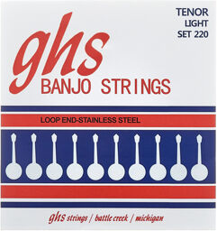 220 Banjo String Set Light