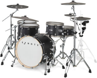 7X E-Drum Set Black Oak