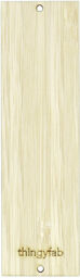 Blank Panel 500 Bamboo