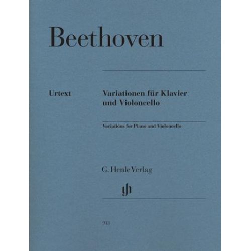 Beethoven L.V. - Variations For Piano And Violoncello