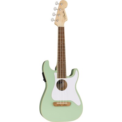 Stratocaster Fullerton Uke WN Surf Green