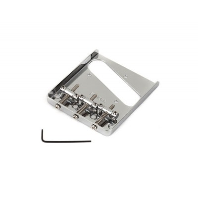 Highway One Telecaster Bridge Assembly, Chrome