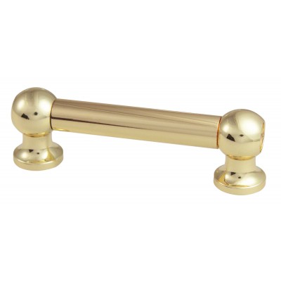 TL12D51-BR Coquille Tube 51mm Dorée Double Tirant (X1)