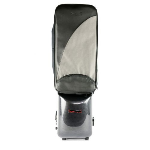 Étui Clarinette Basse Ut Hightech + Étui 2 Clarinettes Sib/La - Noir Carbone