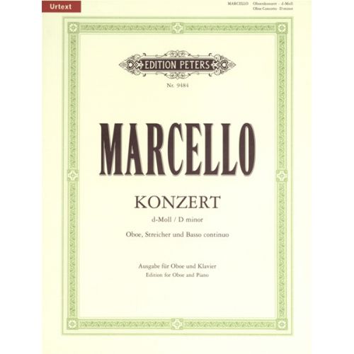 Marcello Alessandro - Oboe Concerto In D Minor - Oboe And Piano