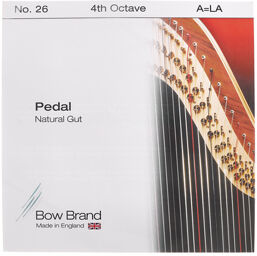 Pedal Natural Gut 4th A No.26
