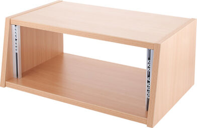 Studio Desktop Rack 4U beech