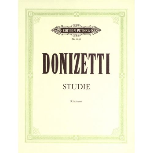 Donizetti Gaetano - Study - Clarinet