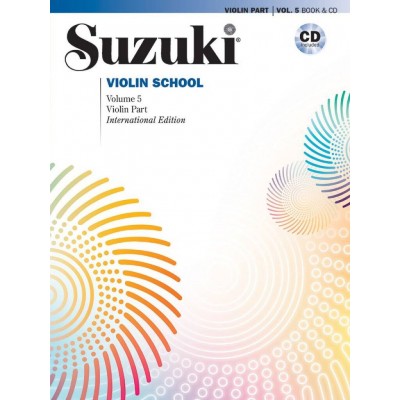 Suzuki Violin School Violin Part Vol.5 + CD