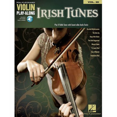 Violin Play Along Volume 20 Irish Tunes + MP3 - Violin