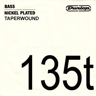 CORDE BASSE NICKEL FILEE .135, TAPERWOUND