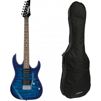 Pack GRX70QA-tbb-transparent Blue Burst Gio + Housse